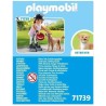 PLAYMOBIL - My Life 71739 Ragazza sui roller con cane Retriever