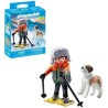 PLAYMOBIL - My Life 71741 Ragazzo con Racchette da neve e cane San Bernardo