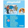 PLAYMOBIL - My Life 71741 Ragazzo con Racchette da neve e cane San Bernardo