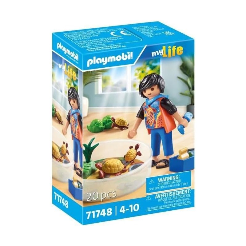 PLAYMOBIL - My Life 71748 Terrario per Tartarughe