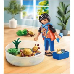PLAYMOBIL - My Life 71748 Terrario per Tartarughe