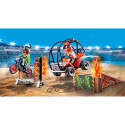 PLAYMOBIL | Stunt Show | Auto giocattolo | Giocattoli per bambini dai 4 anni in su | 71808