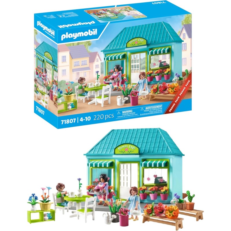 PLAYMOBIL | My Life | Negozio di fiori | Giocattoli per bambini dai 4 anni in su | 71807