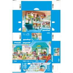 PLAYMOBIL | My Life | Negozio di fiori | Giocattoli per bambini dai 4 anni in su | 71807