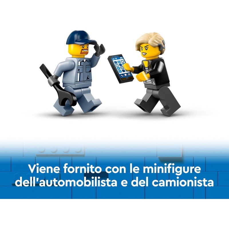 LEGO City Autogrù e Officina Auto Sportive, Giochi Creativi da