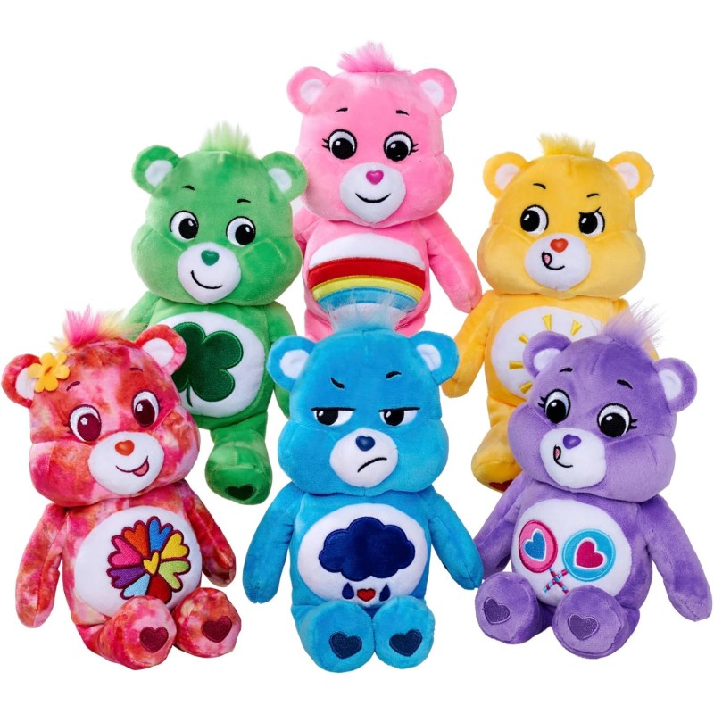 Simba - Peluche Care Bears 23 cm, orsetti del cuore, SELEZIONE CASUALE, non è possibile scegliere il colore, da 0 mesi, 63058780 Simba - Peluche Care Bears 23 cm, orsetti del cuore, SELEZIONE CASUALE, non è possibile scegliere il colore, da 0 mesi, 63058780
