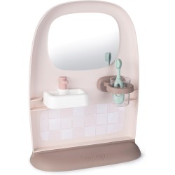 Smoby - Baby Nurse Toilet, +3 Anni, 2 in Uno, WC e lavabo, Bambola Non Inclusa