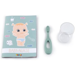 Smoby - Baby Nurse Toilet, +3 Anni, 2 in Uno, WC e lavabo, Bambola Non Inclusa