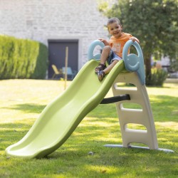 Smoby Life - Scivolo Funny, grande scivolo con attacco dell  acqua, lunghezza 2 metri, per bambini dai 2 anni in su, 84% plastic