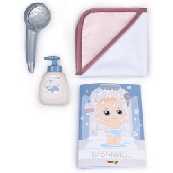 Smoby - Baby Nurse doccia, 7600220382, +3 anni, doccia per le bambole, funziona davvero