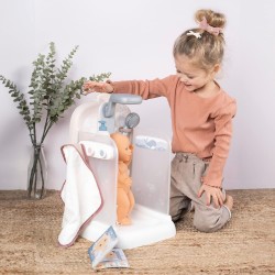 Smoby - Baby Nurse doccia, 7600220382, +3 anni, doccia per le bambole, funziona davvero