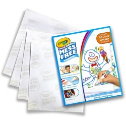 CRAYOLA - Color Wonder Album Ricarica, 30 Pagine da Utilizzare con i Pennarelli Color Wonder Senza Macchia e il Magipennello Lum