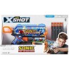 Zuru - Pistola X-Shot Sonic Skins Flux, 8 freccette 18 3x32x5 3cm - Modelli assortiti, 1 pezzo