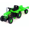 Dolu Oyuncak San.Ve Tic.A.S. - 8053 Trattore con Pedale Ride On Con Rimorchio, Verde