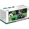 Dolu Oyuncak San.Ve Tic.A.S. - 8053 Trattore con Pedale Ride On Con Rimorchio, Verde