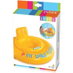 Intex 56585EU - Salvagente Mutandina Giallo, Vinile, Giallo, 70 cm