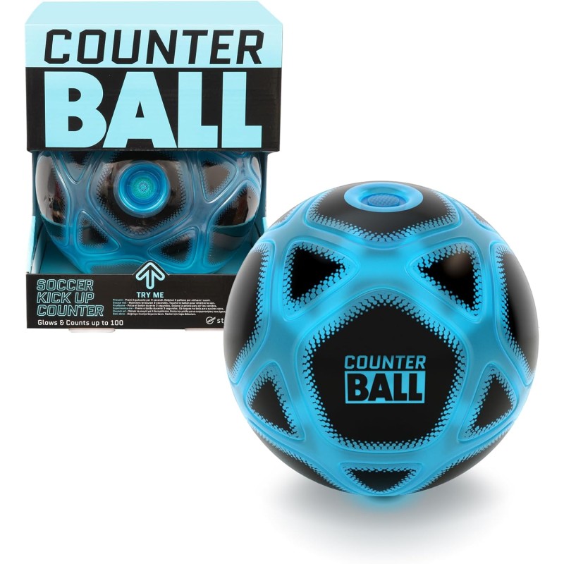 Giochi Preziosi - Smart Ball - Counter Ball, Pallone da Calcio Conta Palleggi, Palla Interattiva con Luci e Suoni, Pallone per 