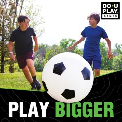 DoUPlay Pallone da calcio Jumbo - Ø 76 cm