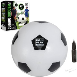 DoUPlay Pallone da calcio Jumbo - Ø 76 cm