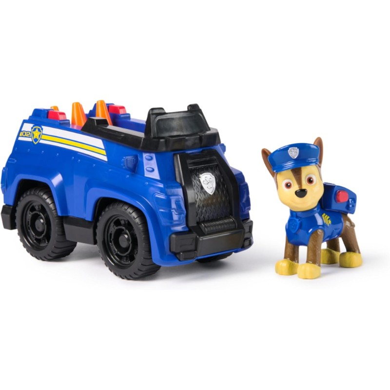 Paw Patrol, Macchina della Polizia di Chase, Veicolo e Personaggio Chase, Giochi Bambini, 3+ Anni