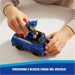 Paw Patrol, Macchina della Polizia di Chase, Veicolo e Personaggio Chase, Giochi Bambini, 3+ Anni