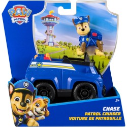 Paw Patrol, Macchina della Polizia di Chase, Veicolo e Personaggio Chase, Giochi Bambini, 3+ Anni