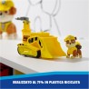 Paw Patrol, Bulldozer di Rubble, Veicolo e Personaggio Rubble, Giochi Bambini, 3+ anni