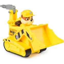 Paw Patrol, Bulldozer di Rubble, Veicolo e Personaggio Rubble, Giochi Bambini, 3+ anni