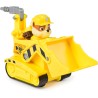 Paw Patrol, Bulldozer di Rubble, Veicolo e Personaggio Rubble, Giochi Bambini, 3+ anni
