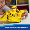 Paw Patrol, Bulldozer di Rubble, Veicolo e Personaggio Rubble, Giochi Bambini, 3+ anni