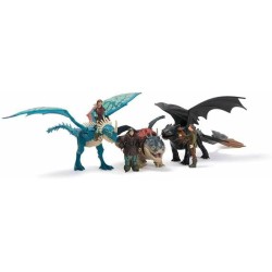 DreamWorks (CarHow To Train Dragon, Tandhead e Astrid, Viking Figures) assortimento casuale, 1 pezzo