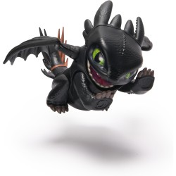 Dreamworks How to Train your Dragon - Mini drago interattivo con effetti sonori, 1 pezzo, assortimento casuale