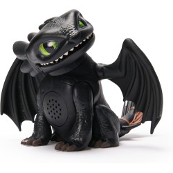 Dreamworks How to Train your Dragon - Mini drago interattivo con effetti sonori, 1 pezzo, assortimento casuale