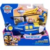 Paw Patrol Air Rescue, Elicottero della Polizia con personaggio Chase da collezione, veicolo di soccorso con lanciatore e 2 pro