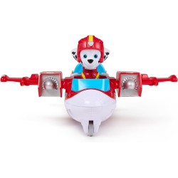 Paw Patrol Air Rescue, Aereo di Soccorso dei Pompieri con Personaggio di Marshall, con Lanciatore e 2 proiettili, Giocattoli pe