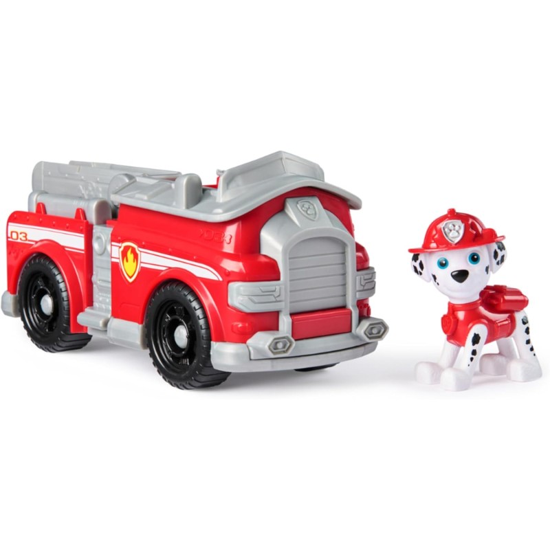 Paw Patrol, Camion dei Pompieri di Marshall, Veicolo e Personaggio Marshall, Giochi Bambini, 3+ anni