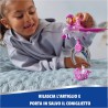 PAW Patrol Air Rescue, Jet Aereo con Personaggio Skye da Collezione, con Gancio Retrattile, Cesta di Salvataggio e Coniglietto,