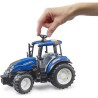 BRUDER 02184 - New Holland T5.120-1:16 Trattore, veicoli, fattoria, agricoltura, trattore, bulldog