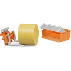 BRUDER 02353 - Accessori Cassone e forche per trattore - Accessori, fattoria, veicoli, agricoltura, trattore, trattore, bulldog