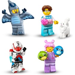 LEGO Minifigures Serie 27, Scatola da Collezione con 1 di 12 Personaggi Giocattolo a Caso Inclusi Cupido, Pterodattilo, Pilota 