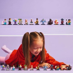 LEGO Minifigures Serie 27, Scatola da Collezione con 1 di 12 Personaggi Giocattolo a Caso Inclusi Cupido, Pterodattilo, Pilota 