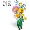 LEGO 10347 Botanicals Bouquet di Fiori Estivi con Campanule, Rosa, Tulipano e Altri Fiori Finti - Decorazione Floreale di Casa 