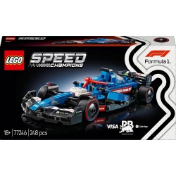 LEGO 77246 Speed Champions Auto da Corsa F1 Visa Cash App RB VCARB 01 Modello di Macchina da Collezione con Minifigure del Pilo