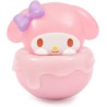 Hello Kitty - Statuetta Da Collezione Alta 4 Cm Con Base Basculante, Serie Ice Cream, Modello Casuale, Per Bambini Dai 3 Anni