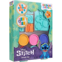 Disney Stitch - Set di plastilina per bambini, con numeri - 2 varianti, 1 pezzo casuale
