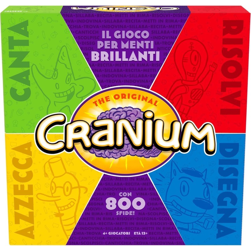 FUNKO Games - CRANIUM Classique - Divertente gioco da Tavolo - Adulti e bambini dai 12 anni - 800 sfide da giocare in famiglia 