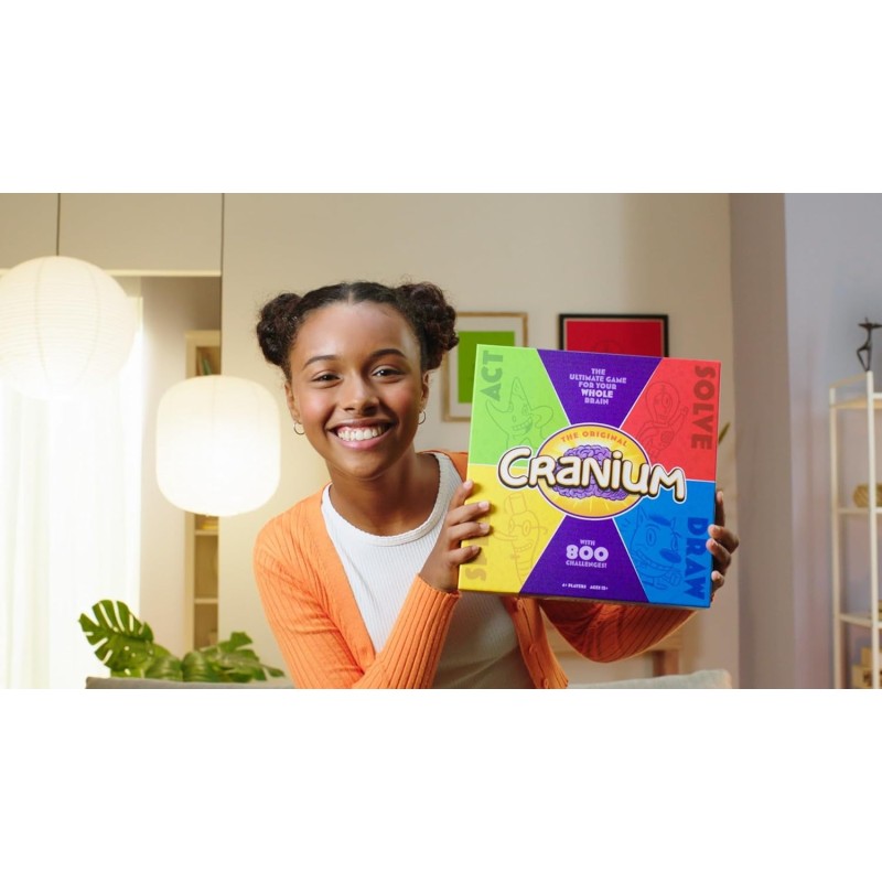 Juego De Mesa Cranium Classic De FUNKO - 800 Desafíos, Para Adultos Y Niños Desde 12 Años, Ideal Para Familias Y Amigos