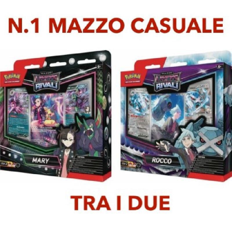 Pokemon ITA Mazzo Lotte tra Rivali Mary & Rocco, 1 pezzo, assortimento casuale