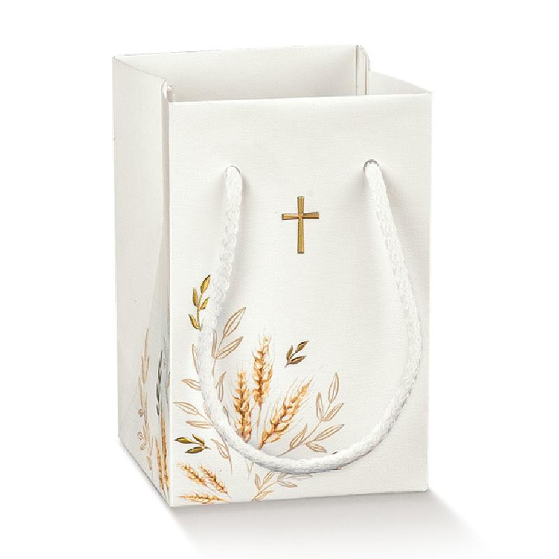 Shopper 9x9x14 cm San Croce pz.10 - 129651C