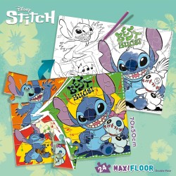 Lisciani Giochi - Disney puzzle df maxi floor 24 pz. Lilo & Stitch, 109760